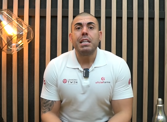 Leandro Twin falando sobre dieta com baixo custo