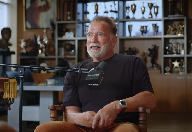 Arnold Schwarznegger podcast